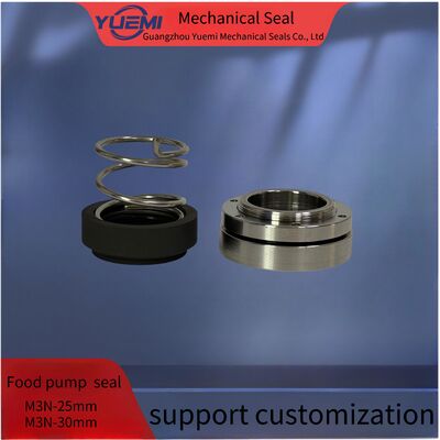 kwaliteit  Food Sanitary Pump Medium Mechanical Seal Single Spring Unbalanced M3N-25mm 30mm fabriek